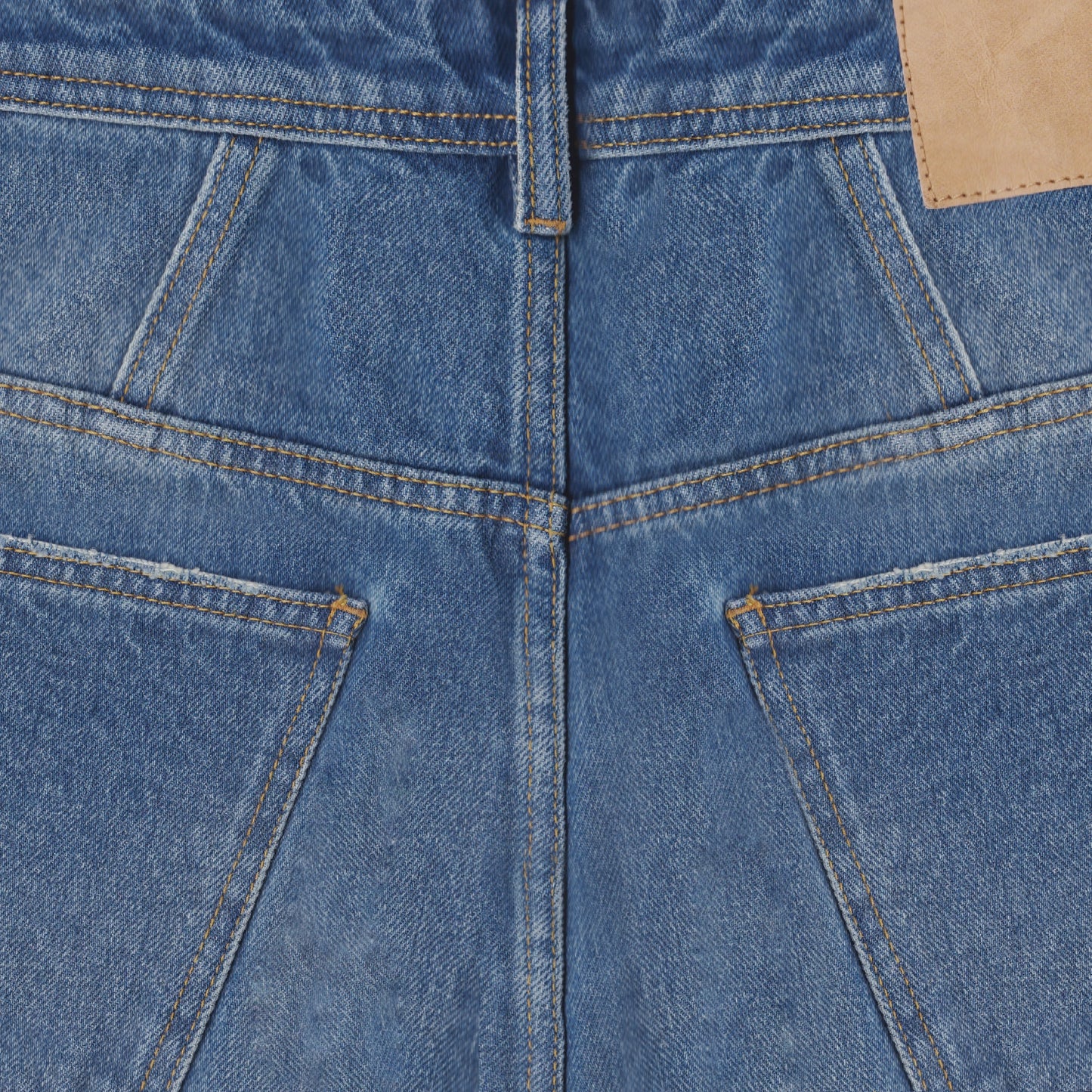 SMYRNAWashed out denim jeans in blue W - Jeans