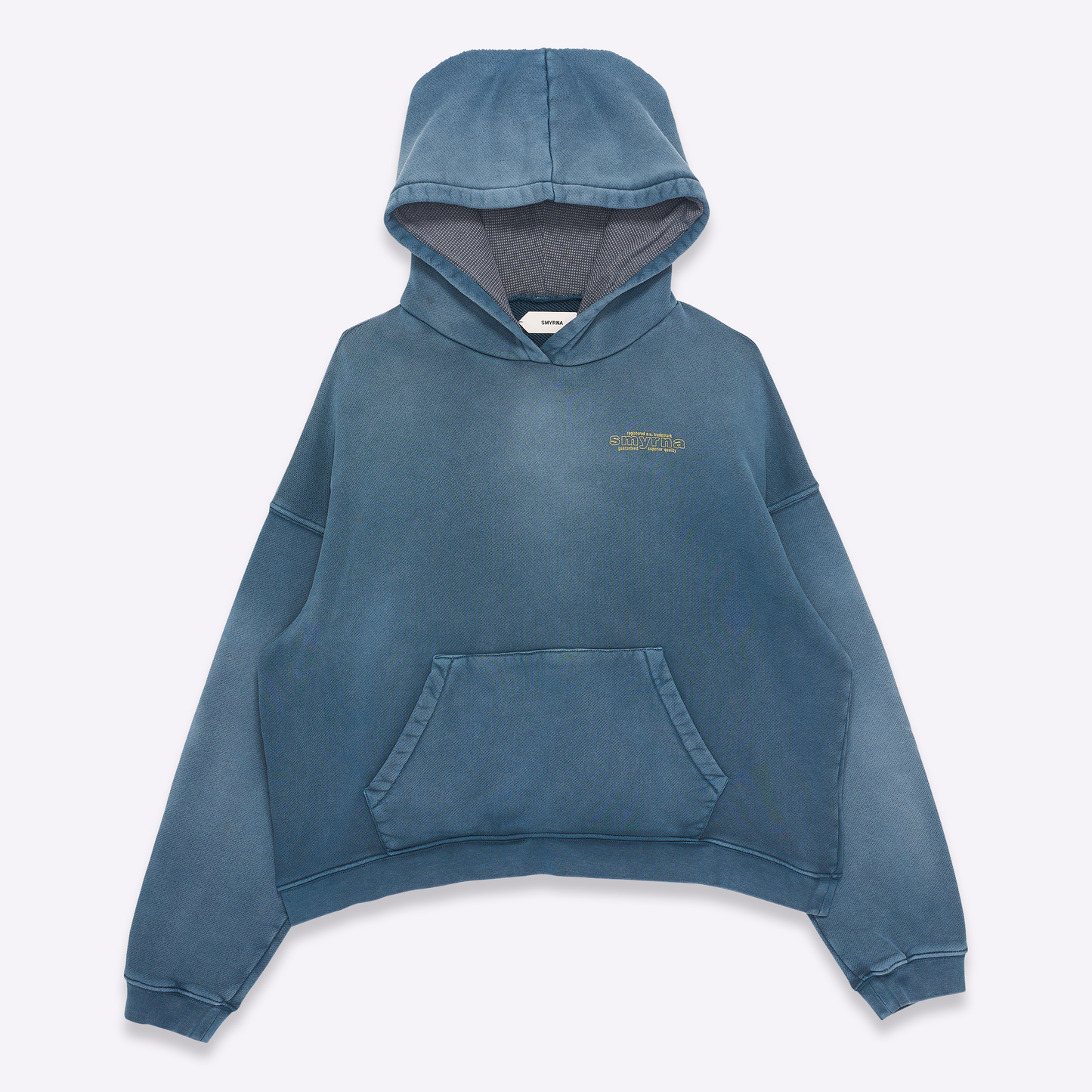 Trademark hoodie in washed blue