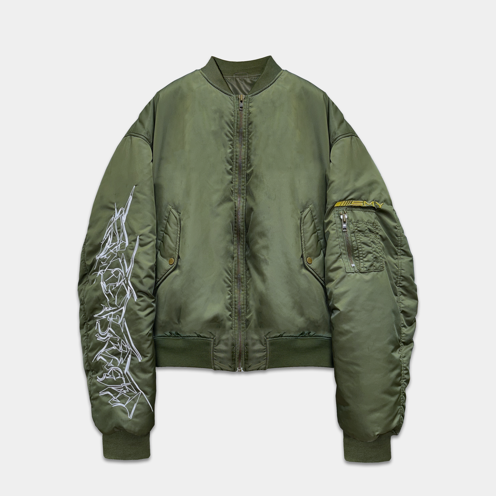 Corps bomber in green