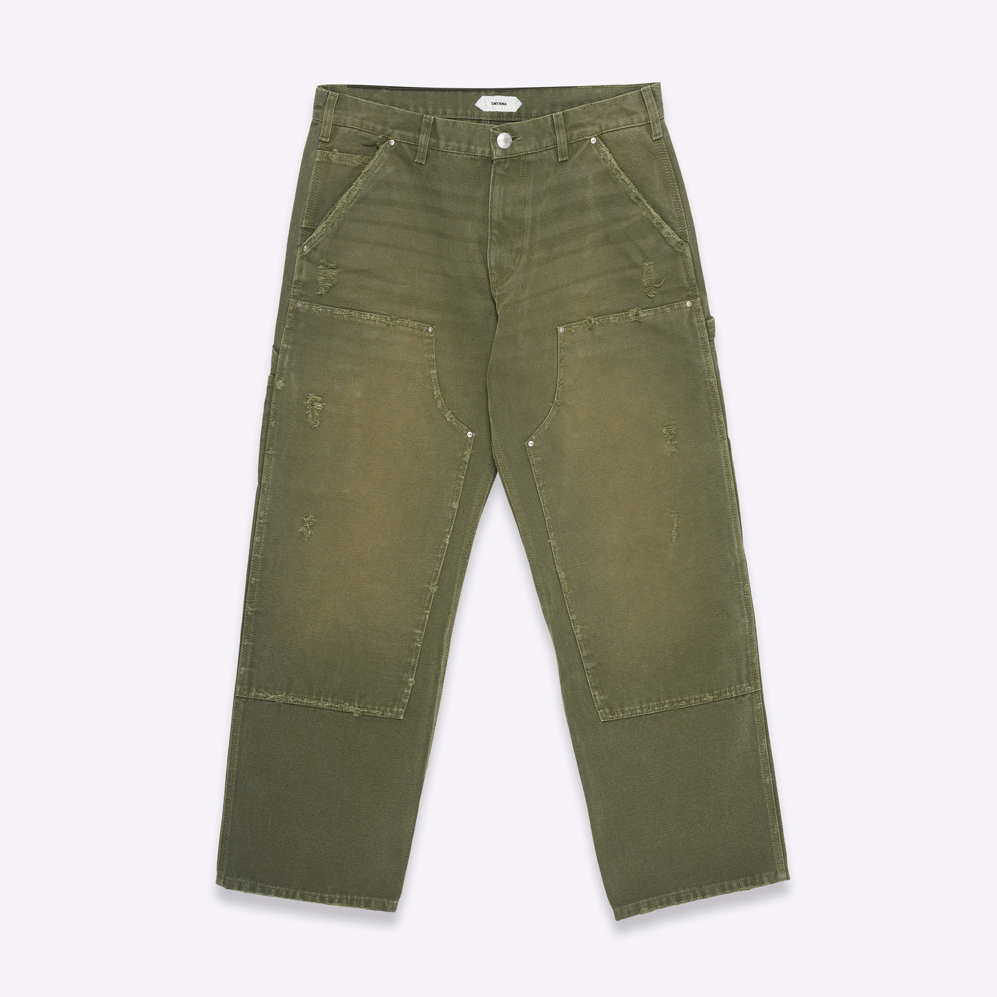 Doubleknee Workwear pants in green
