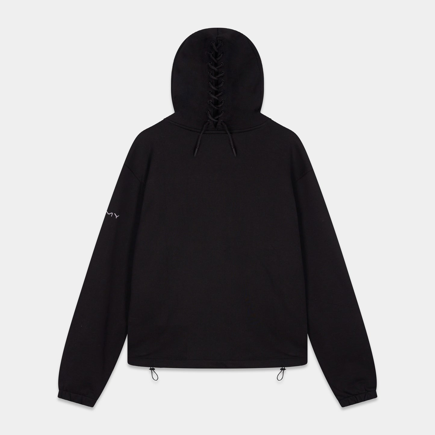 SMYRNABalaclava zip hoodie in black - Hoodie