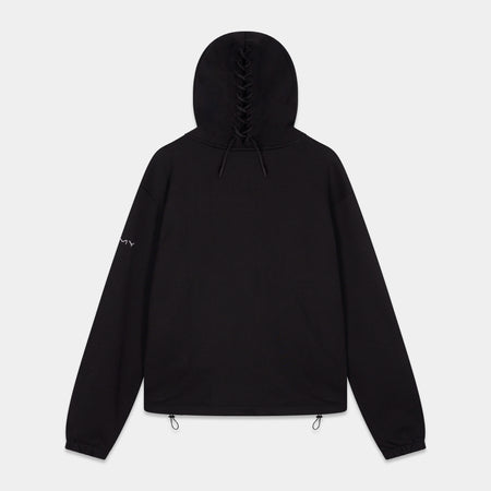 SMYRNABalaclava zip hoodie in black - Hoodie