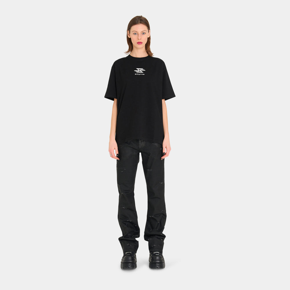 
                      
                        SMYRNA22S t-shirt in black W - T-shirt
                      
                    