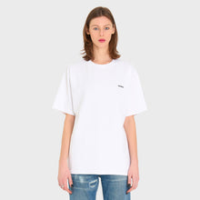 Load image into Gallery viewer, SMYRNASmyrna logo t-shirt in white W - T-shirt
