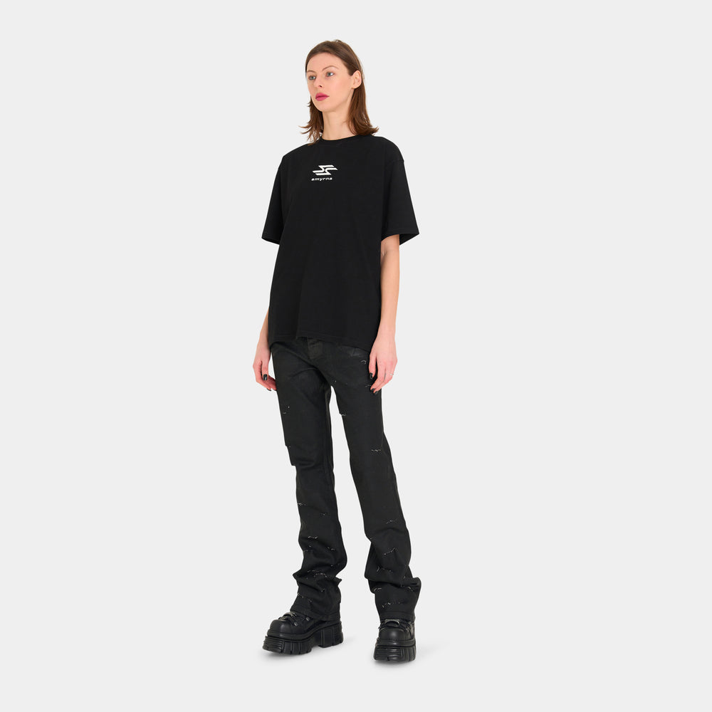 
                      
                        SMYRNA22S t-shirt in black W - T-shirt
                      
                    