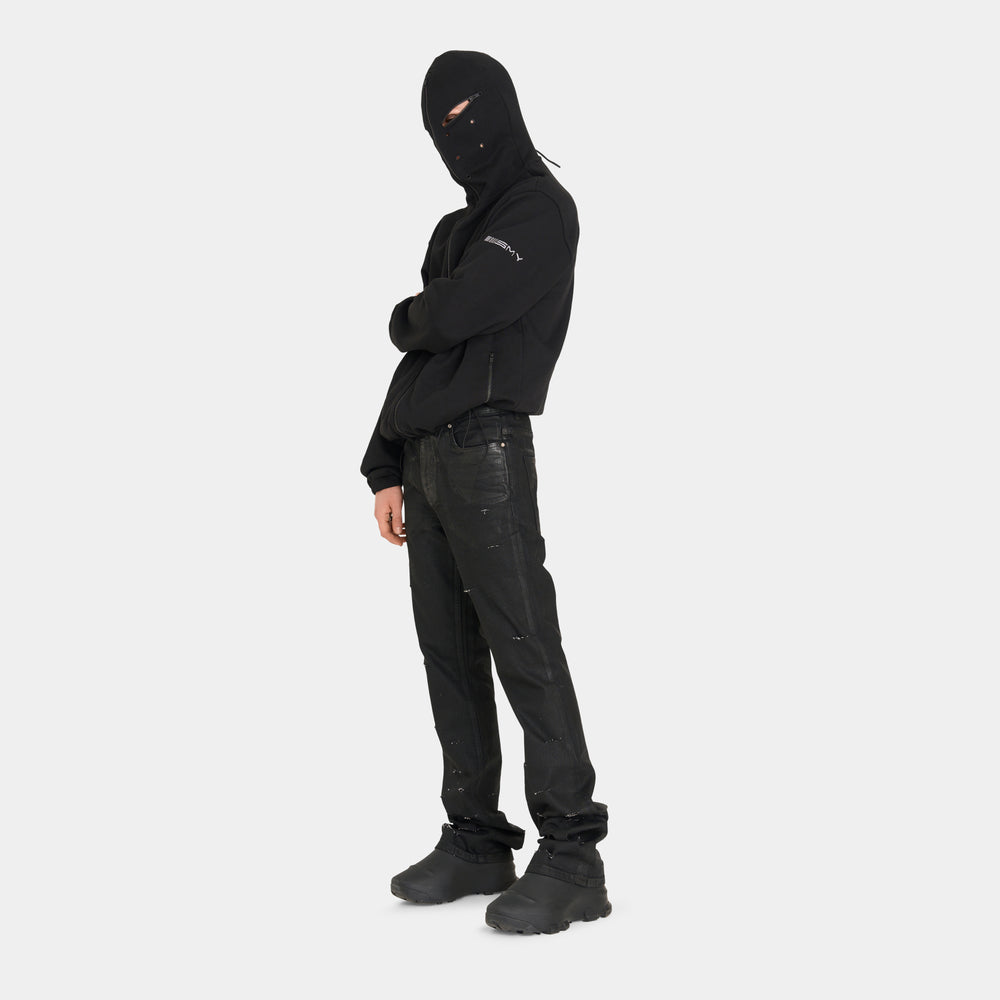 
                      
                        SMYRNABalaclava zip hoodie in black - Hoodie
                      
                    