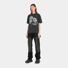 Load image into Gallery viewer, SMYRNAGoth puppies t-shirt in washed black - T-shirt
