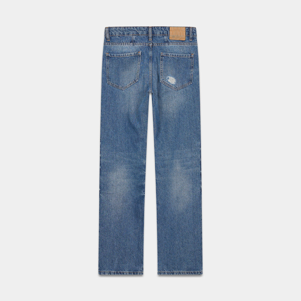 SMYRNAWashed out denim jeans in blue W - Jeans