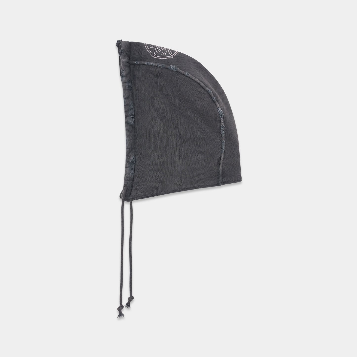 SMYRNAEtoile hood in washed black - 